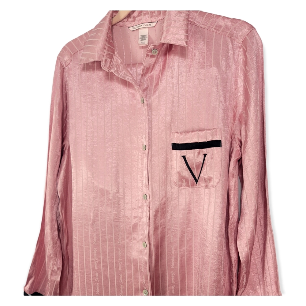 VICTORIA'S SECRET  Pajamas Set Rose Pink sz S - Picture 2 of 9